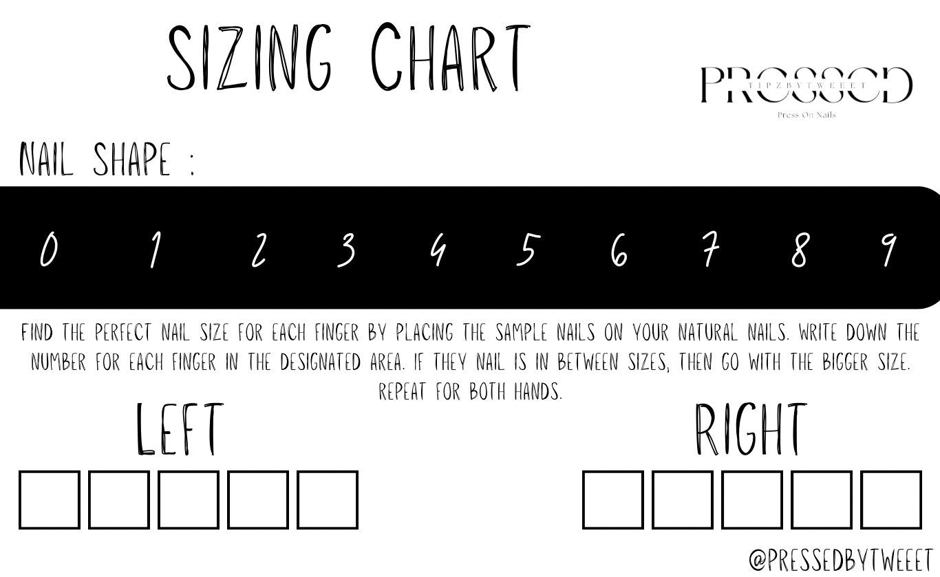 Nail Sizing Kit - Find Your Perfect Fit